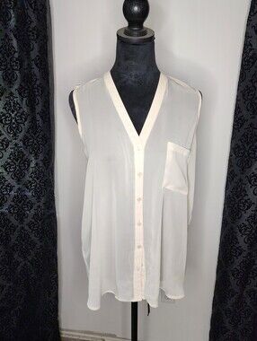 Kirra Ivory Strappy Sheer Dress Top